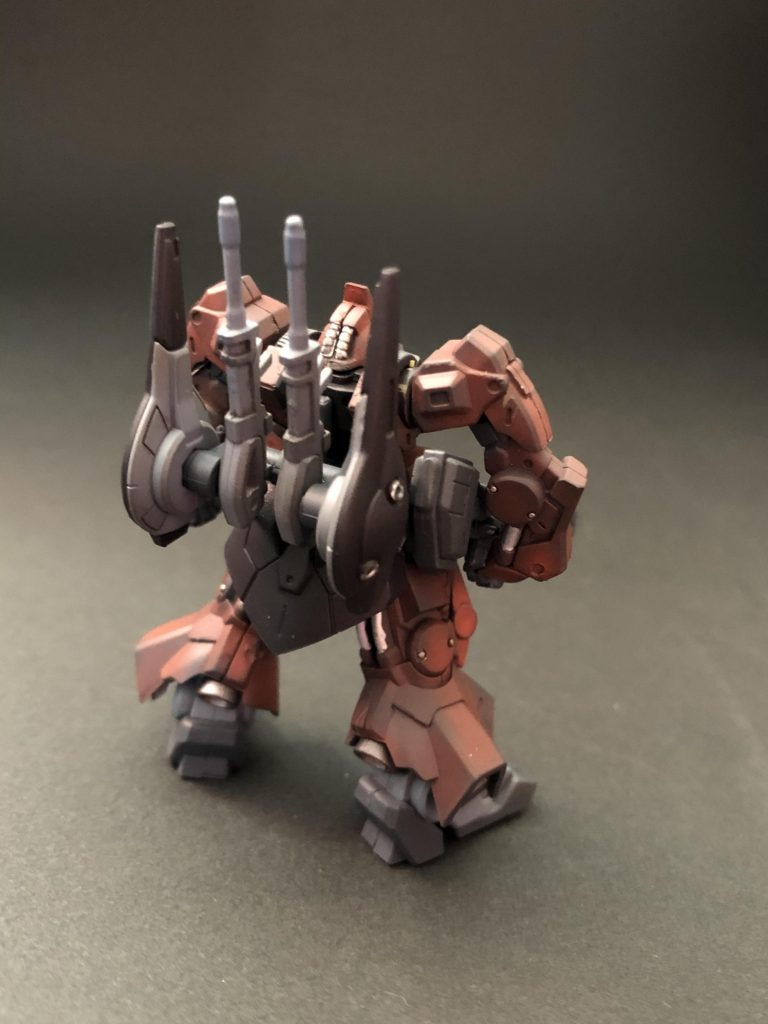 エアブラシで基本塗装、細かいところは筆塗りです。