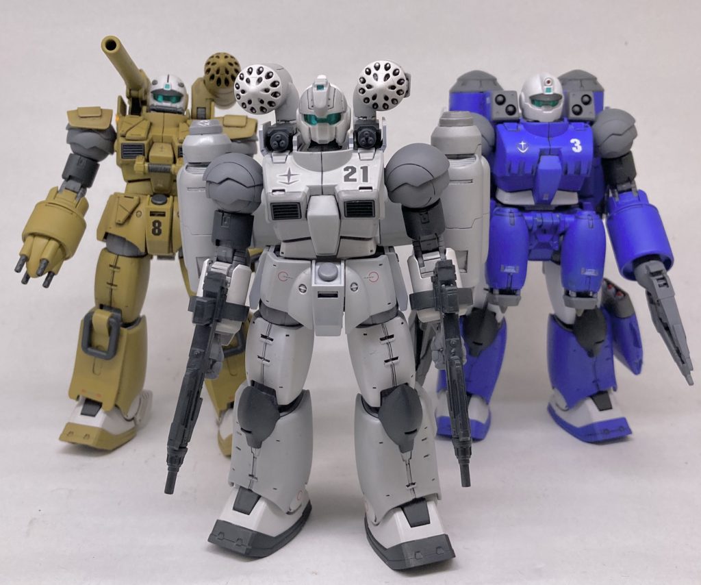 これ陸海空仕様の最初期型完成です。ヤッターカッコーイー！