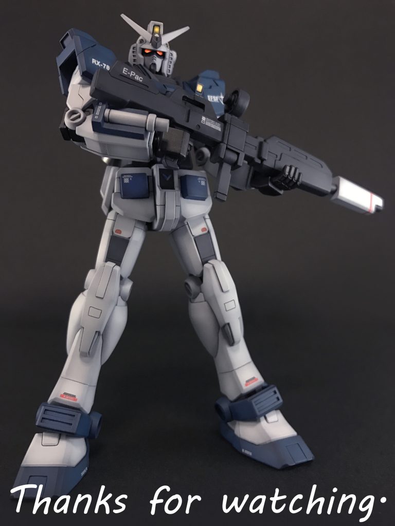 感想・まとめ簡単・低価格・本格派の次世代のファーストガンプラ「EGガンダム」を改造して2021年が始まりました。「ガンナーガンダム初期型」という名称ですが、英訳すると「EARLY GUNNER GUNDAM」となり、略すと「EGガンダム」となります、だから何だって話ですね。元々は息抜きの為に制作していたのですが、なんだかんだ時間が掛かってしまい、せっかくなのでGUNSTAに投稿しようと思った次第です。MSVに出てきそうな機体をイメージして作ったのでMAX塗で仕上げ、デカールもペタペタしました。最後までご覧くださりありがとうございました!!