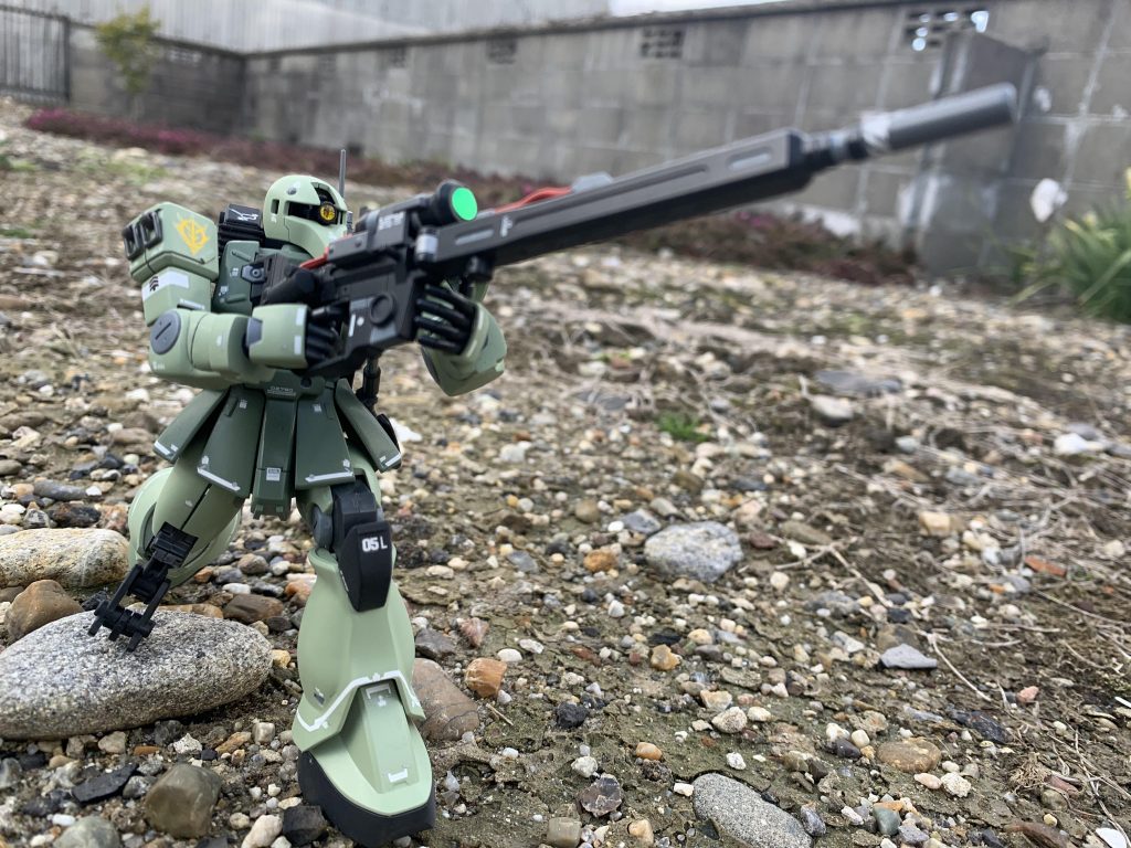 MS-05L ザクⅠスナイパータイプ–2枚目/制作者：しょー