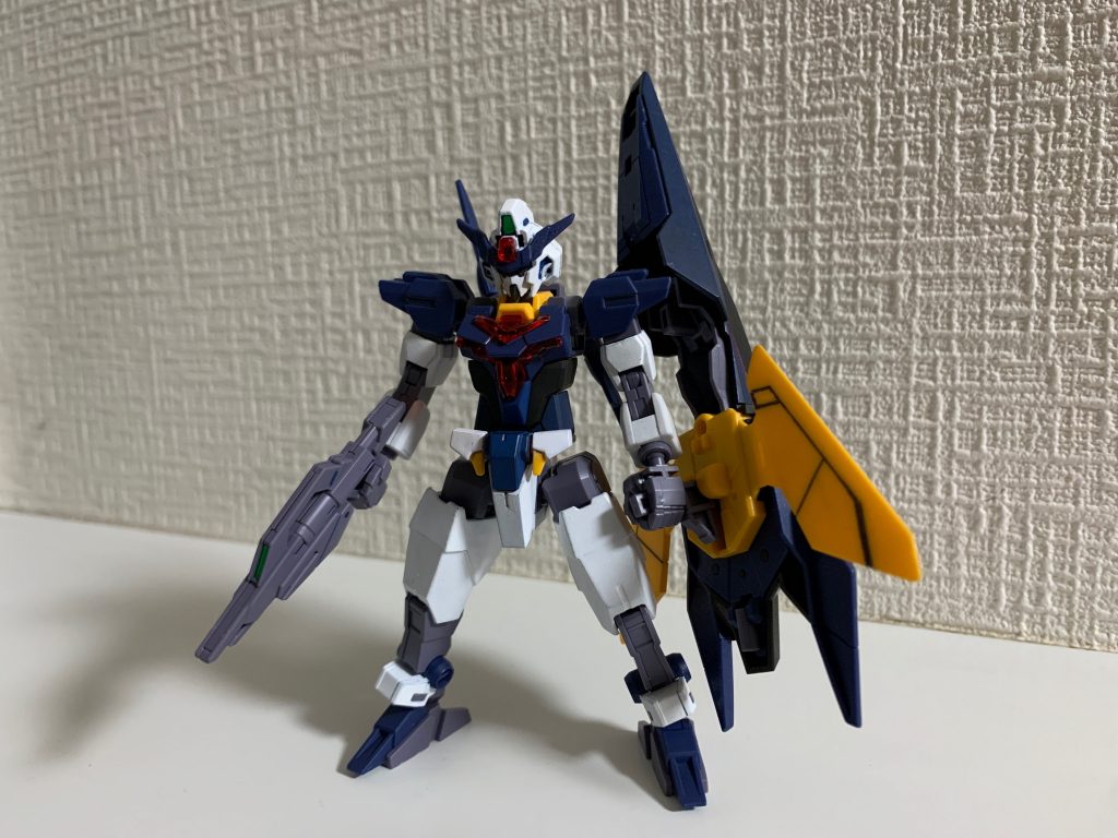 コアII状態で。これ自体のカラーリングはユーラヴェンぽくなりました。 