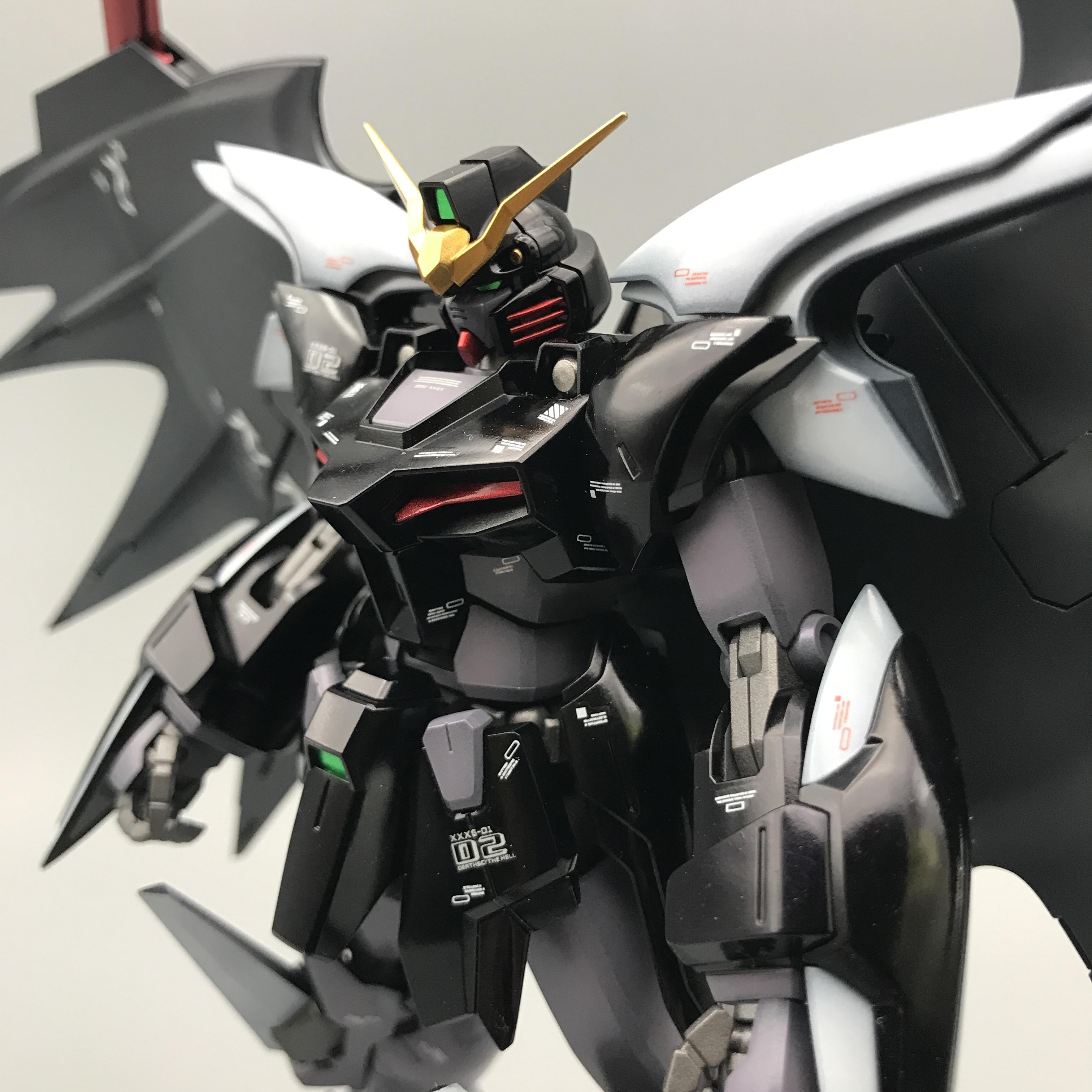 高い素材 ガンプラ MG 1 100 ガンダムデスサイズヘルEW 塗装完成品