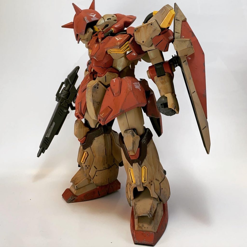 部分塗装は無し!スミ入れとデカールとつや消しだけして、あとは組み上げてからひたすら汚しました。