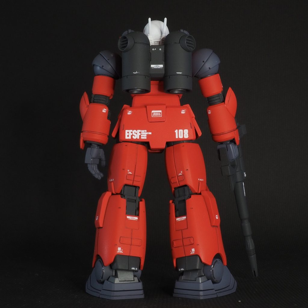 腹部パーツはいじりませんでしたが、幅マシした方が良かったかもしれません。