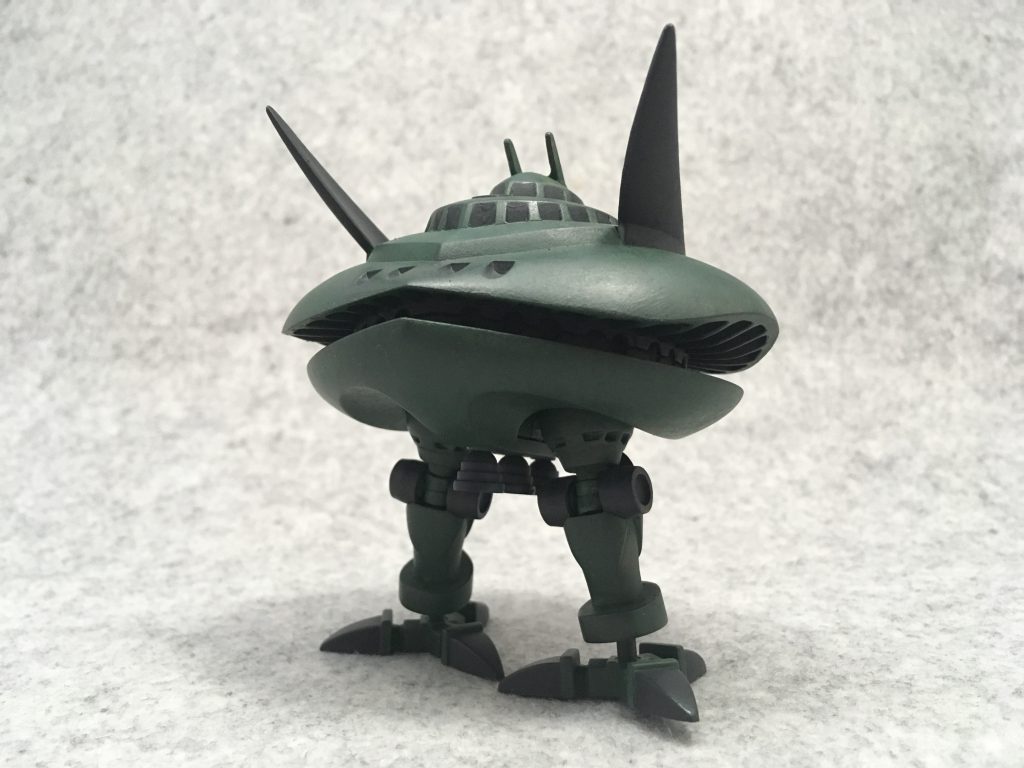 メガ粒子砲の内側にプラ板を巻きました。(ブログに残っていました)