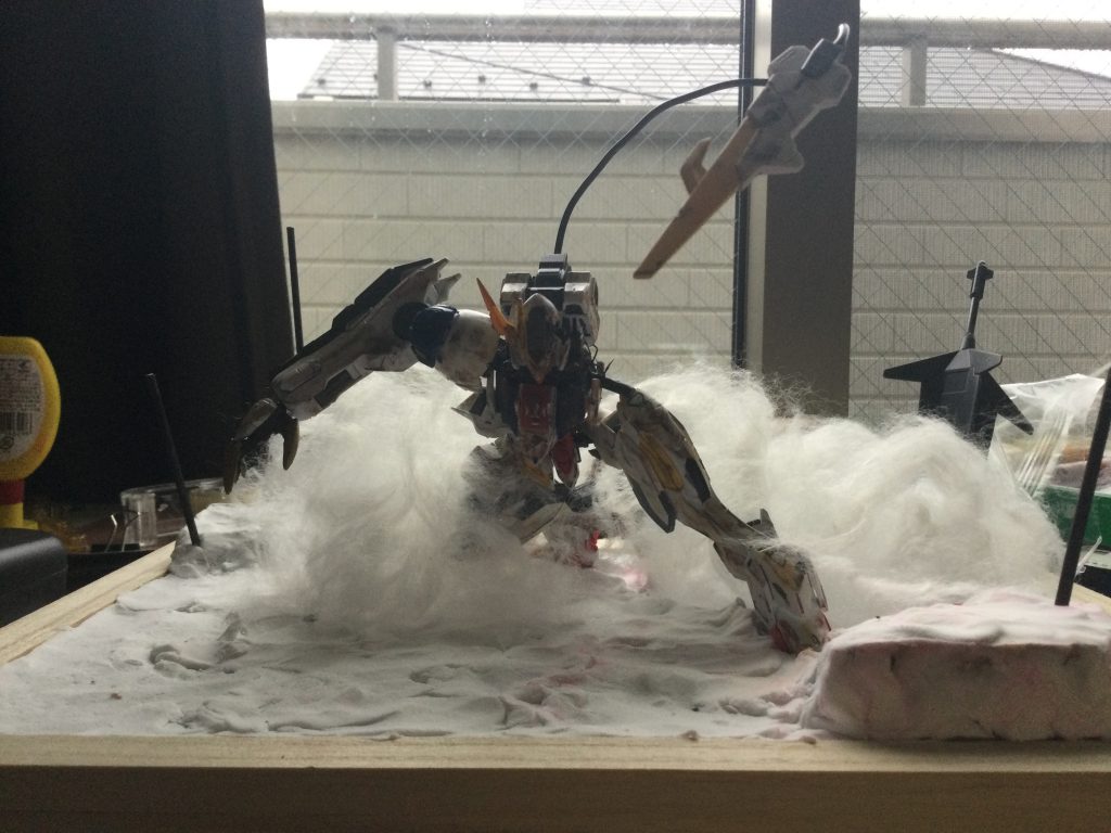 　塗装前はこんな感じ。  