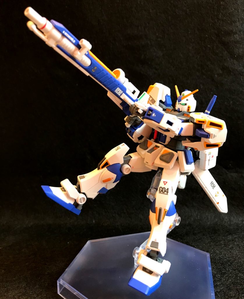 発射する時に本体はほぼ機能停止するメガ・ビームランチャーです。ロマン溢れていいですよね。