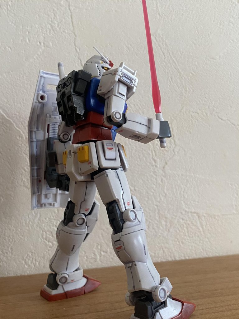 後ろ姿も勇ましい！