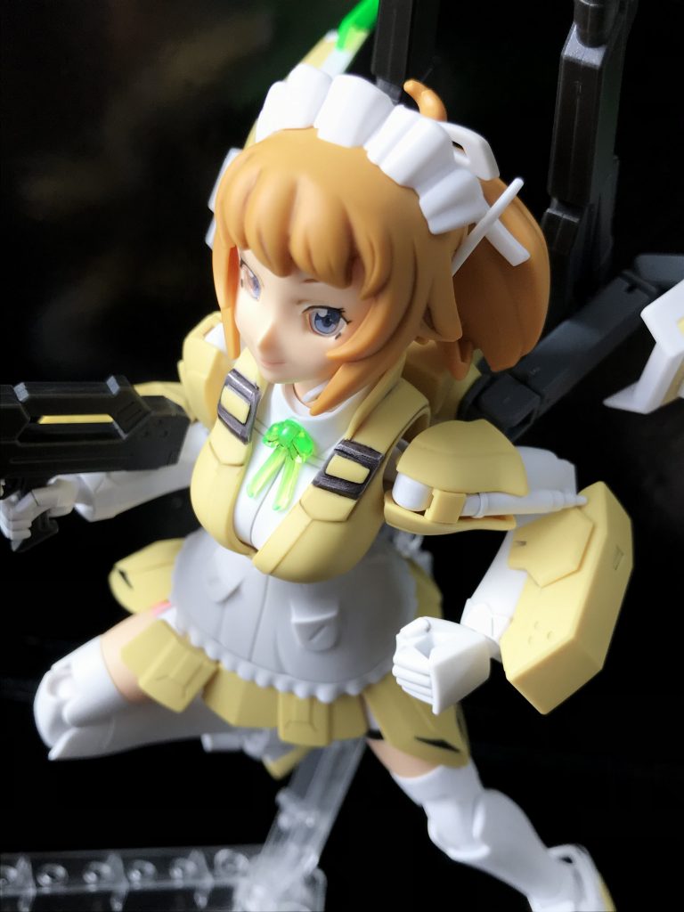 今回は普通にMSっぽくポージングさせて遊びました。