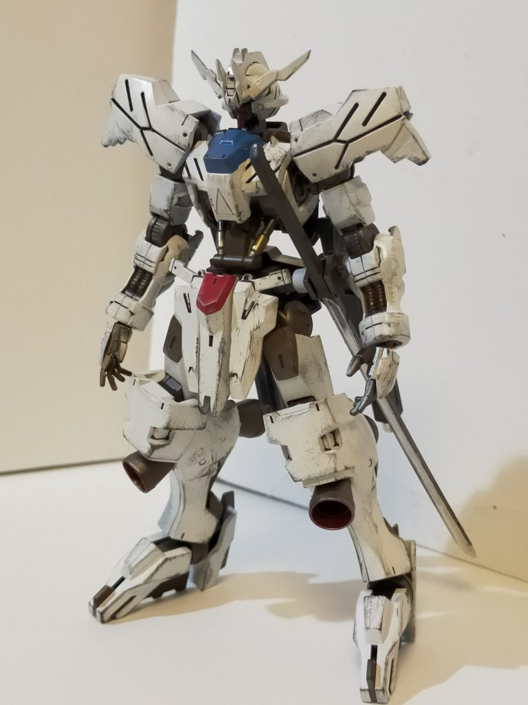 鉄血の機体は汚したくなりますね。
汚してみました!