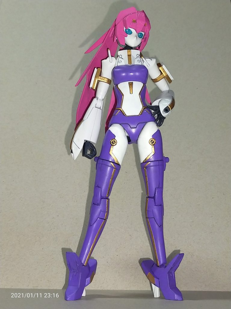 モデル立ちのつもり 