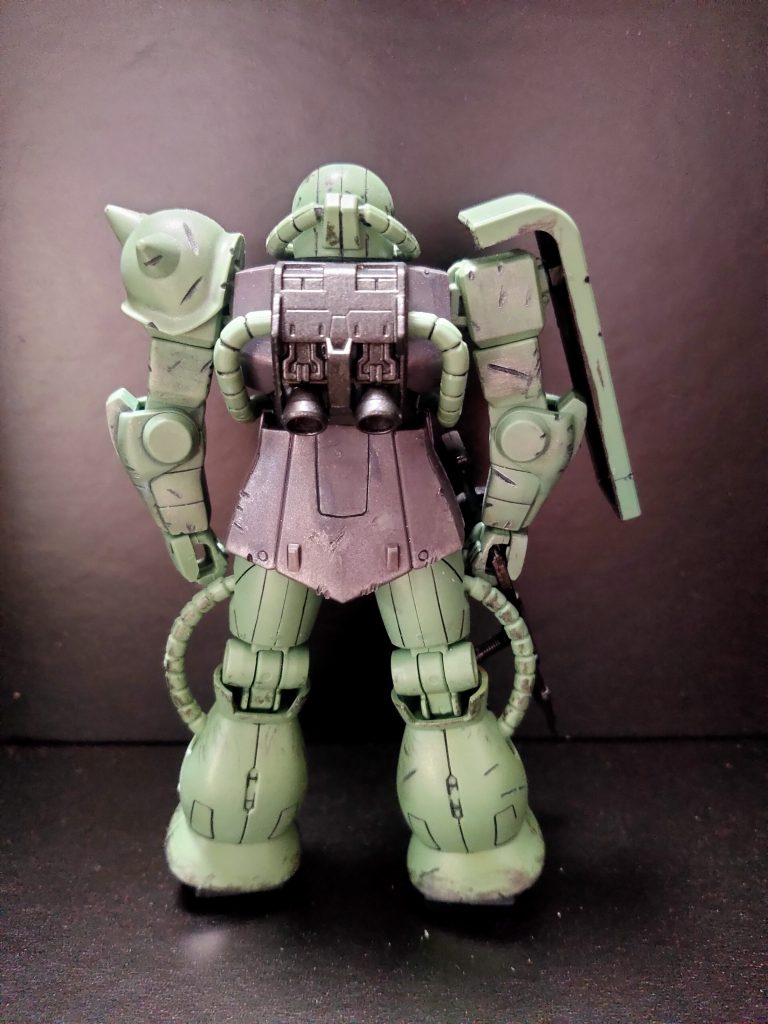 量産型ザクⅡ–2枚目/制作者：nowone