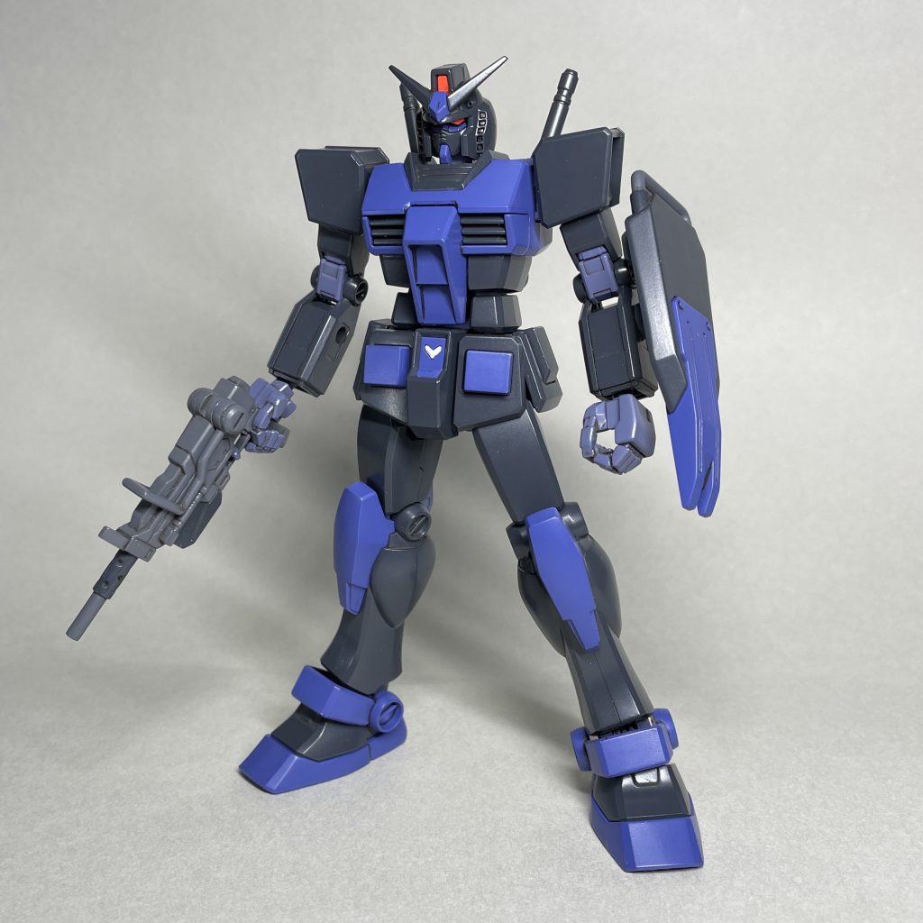 細部塗装前　まえこの状態から、余計なことをせずに素直に完成させた方が良かったかも (^_^;)