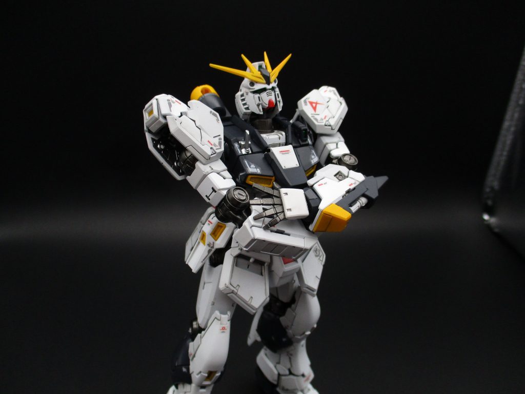 初のRG挑戦、大変でしたが楽しかったです。ホワイトの色選びが今ひとつだったのがちょっと残念。いつかまたリベンジしたいですね (∩'ω')∩