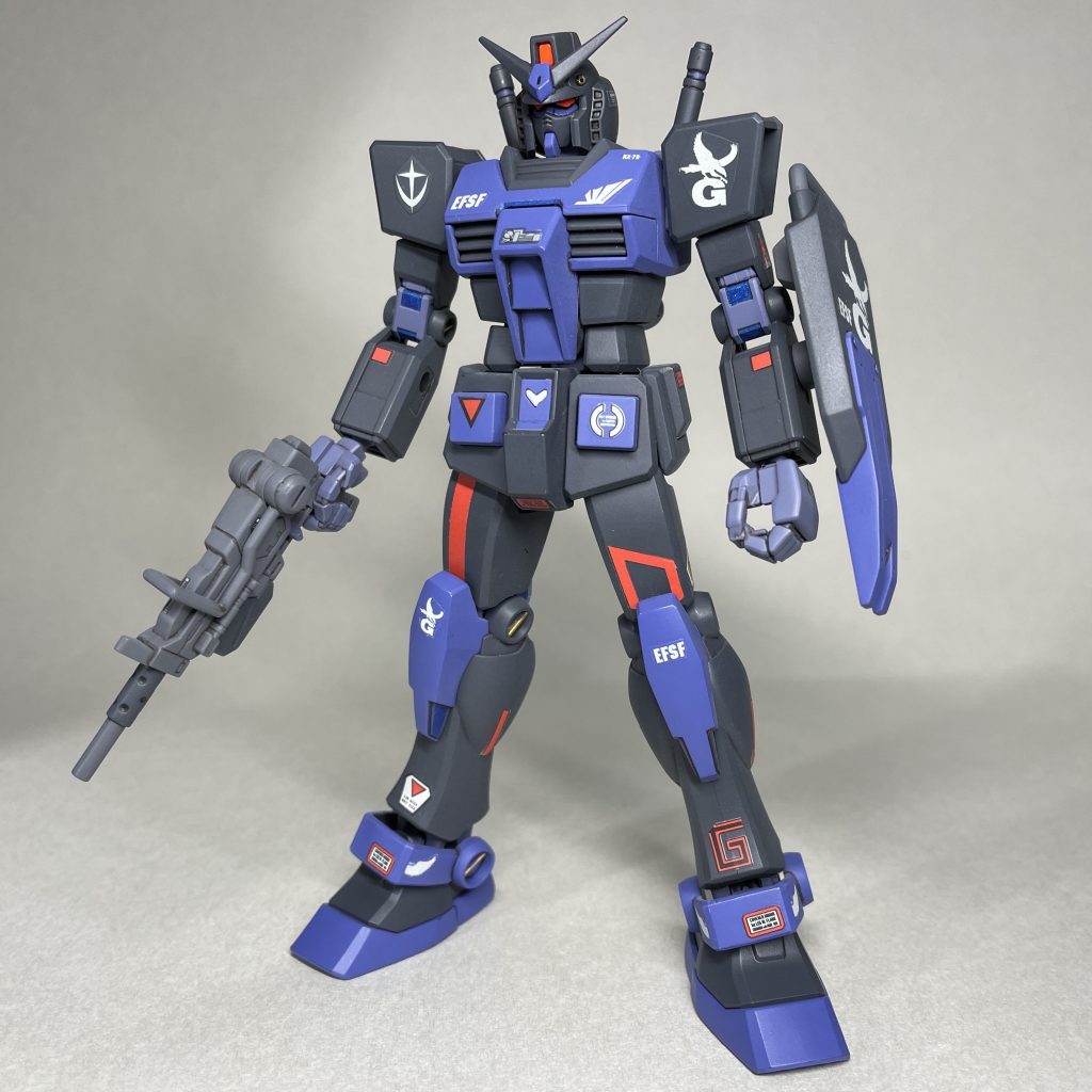 ジャンクパーツから見つけた、08小隊シリーズの旧キットの武器も製作。