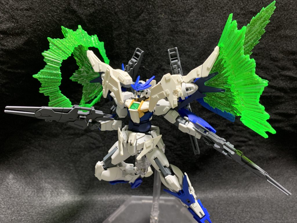 光の翼を付けてトランザムインンフィニティ！