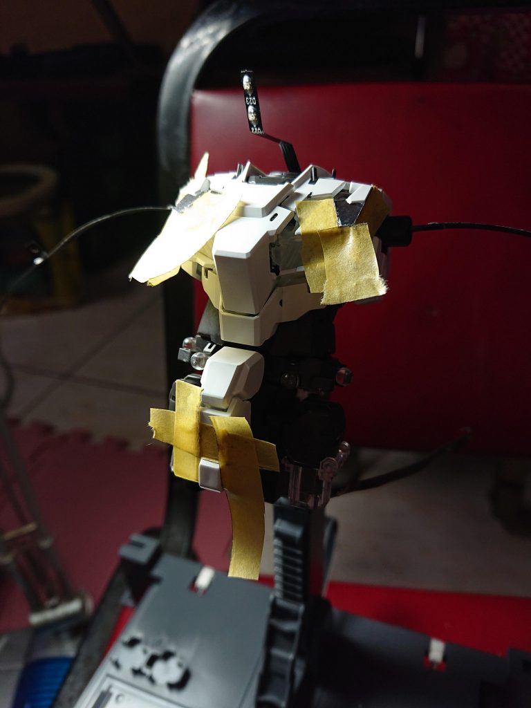 過程中已經先上一些顏色