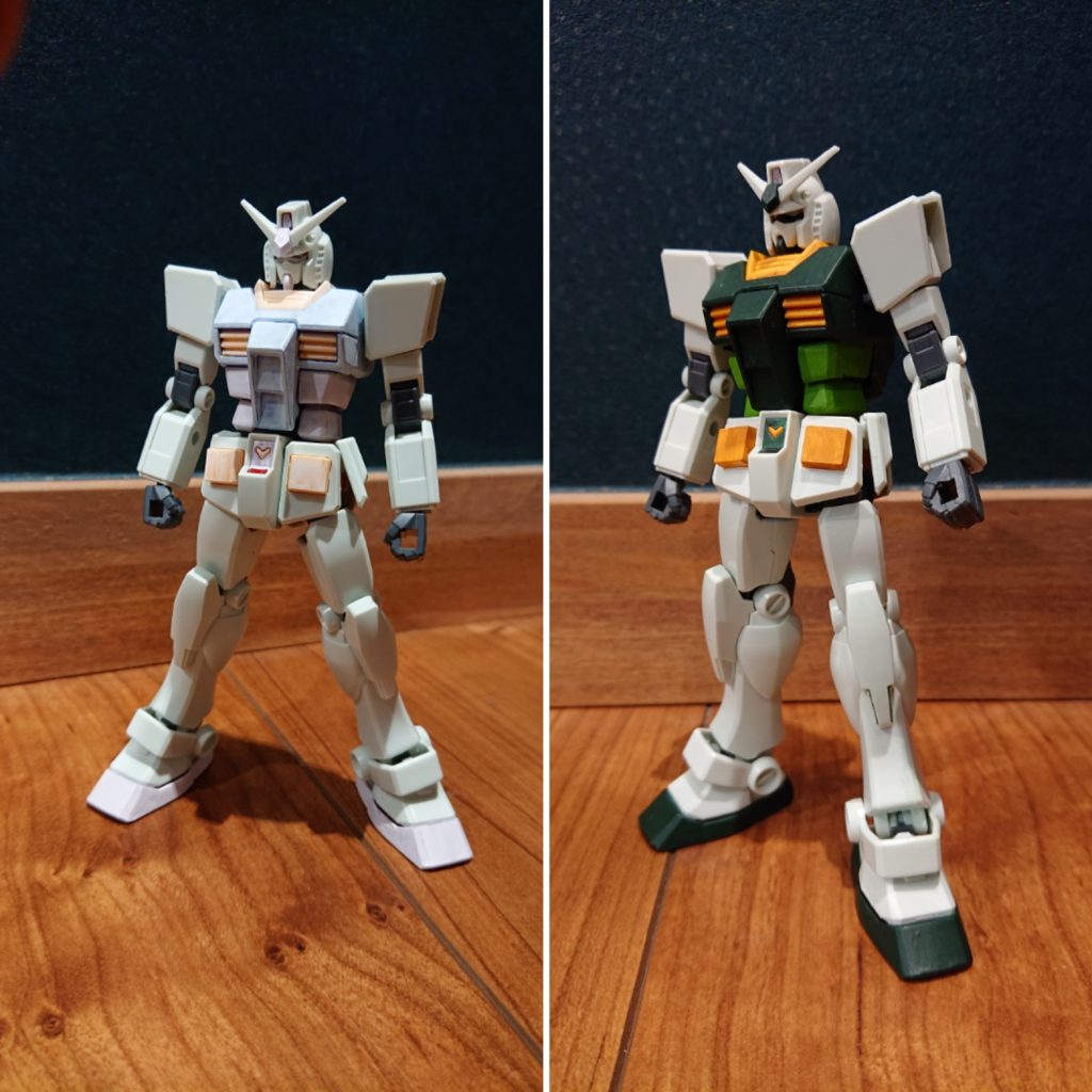 実は…最初はCLASSYというパステル調カラーで塗っていたのですが…しっくりこない！ということで泣く泣くシタデルカラーで(強引に)再塗装しました(T_T) 塗装は計画的に