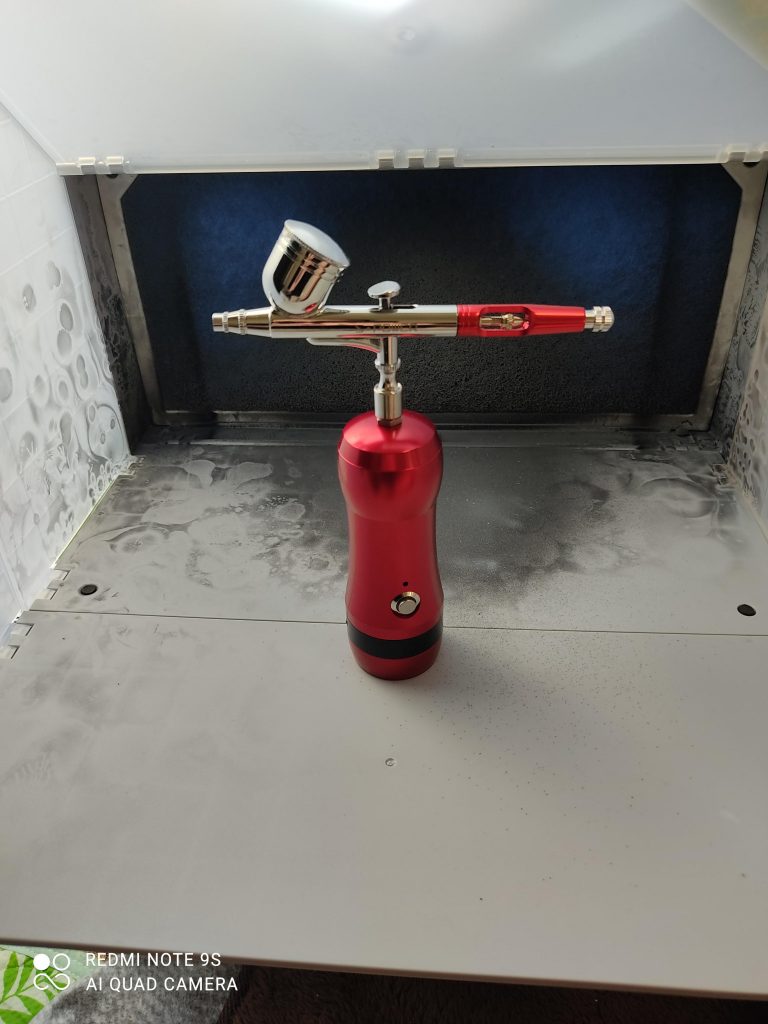 今回使用した充電式エアブラシのS・Powerですもちぞら模型店さんのYou Tubeチャンネルでレビューされてて気になり購入。詳しくはチャンネルをどうぞ〜