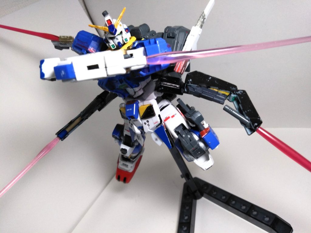 ピストルの収納部分は隠し腕になる設定ですご覧いただきありがとうございました!