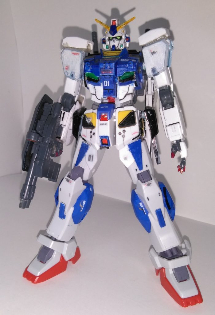 正面手持ち武装2連ビームライフル ビームスマートライフル ビームサーベル×2