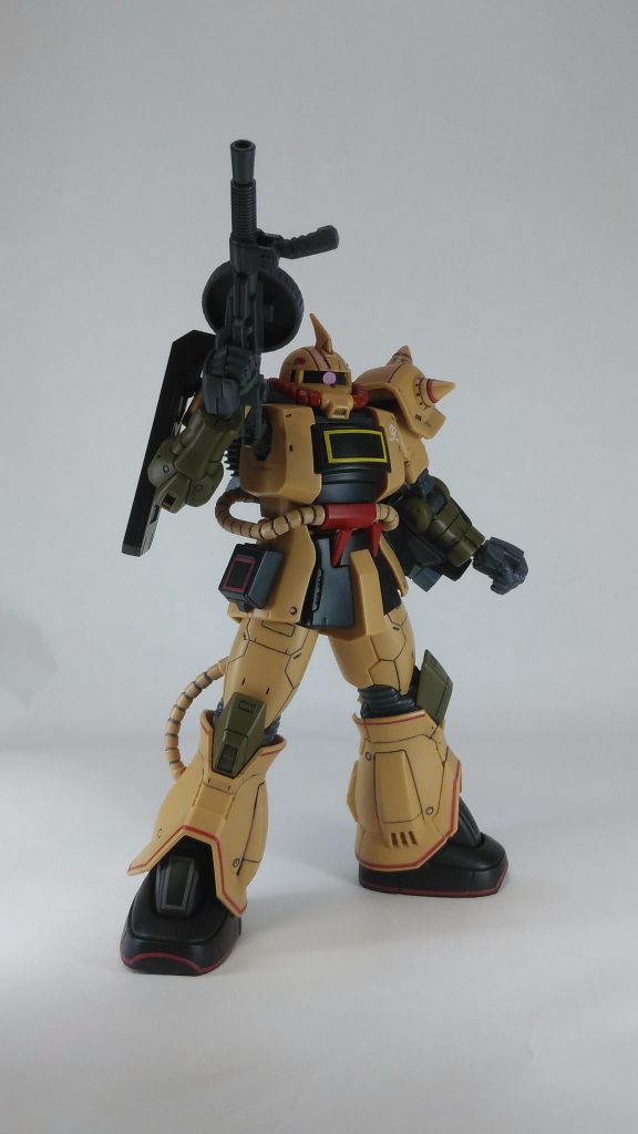 ジム系のＭＳも中々のものですが、このザク・デザートタイプも結構お気に入りのＭＳだったりします。
改めて今年もよろしくお願いします！