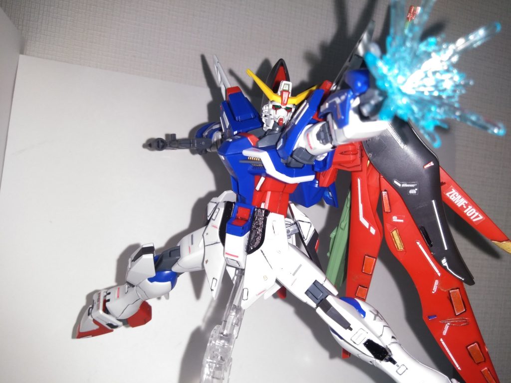 MMI-X340 パルマフィオキーナ 掌部ビーム砲長いですね