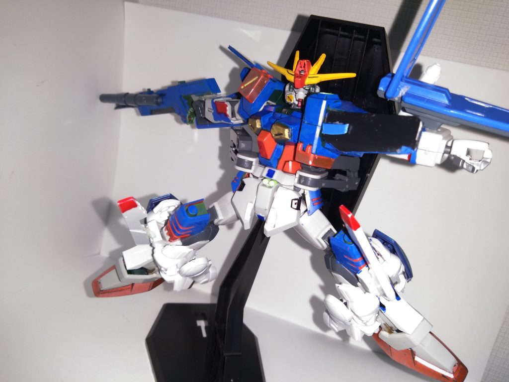 最後は決めポーズでこれがやりたかった！ご覧いただきありがとう御座いました！追記フルアーマーhttps://gumpla.jp/hg/702709  