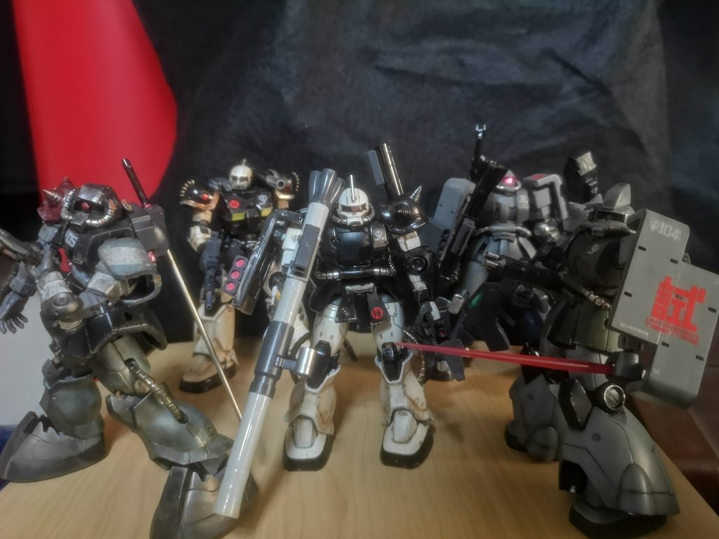 最後に完成された第10ジオン特務試験隊です。以上、閲覧ありがとうございました。