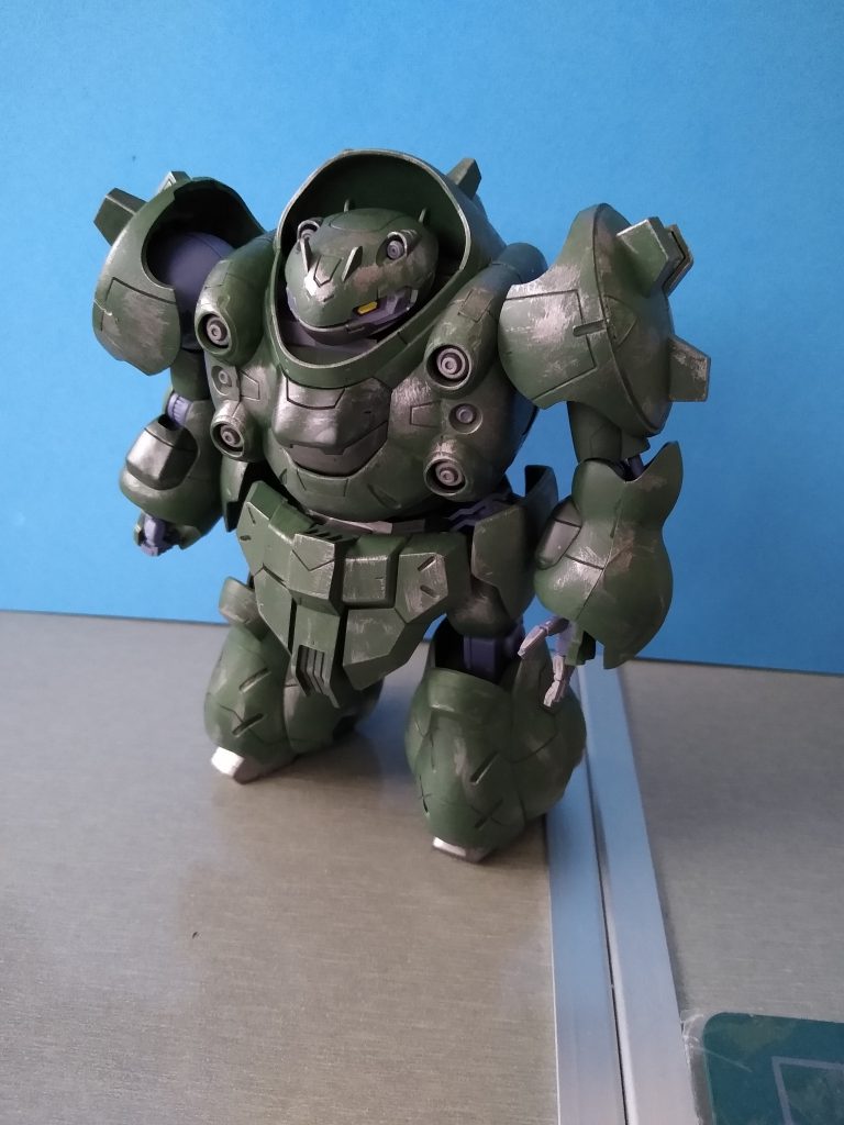 悪いカエルさんの登場ですね。
相変わらず塗装は上達しませんね。
(ToT)