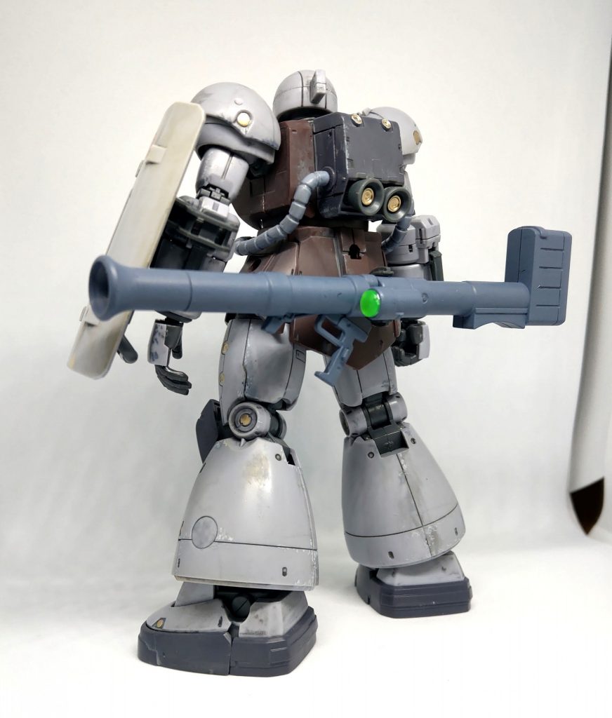 バズーカのスコープもレンズ入れた。 