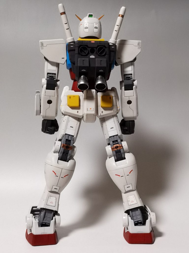 DANGER矢印はお気に入り。ダムの部分は太いのが好みwパテによるボリュームアップはシンメトリーや際の滑らかさに苦労しました。 