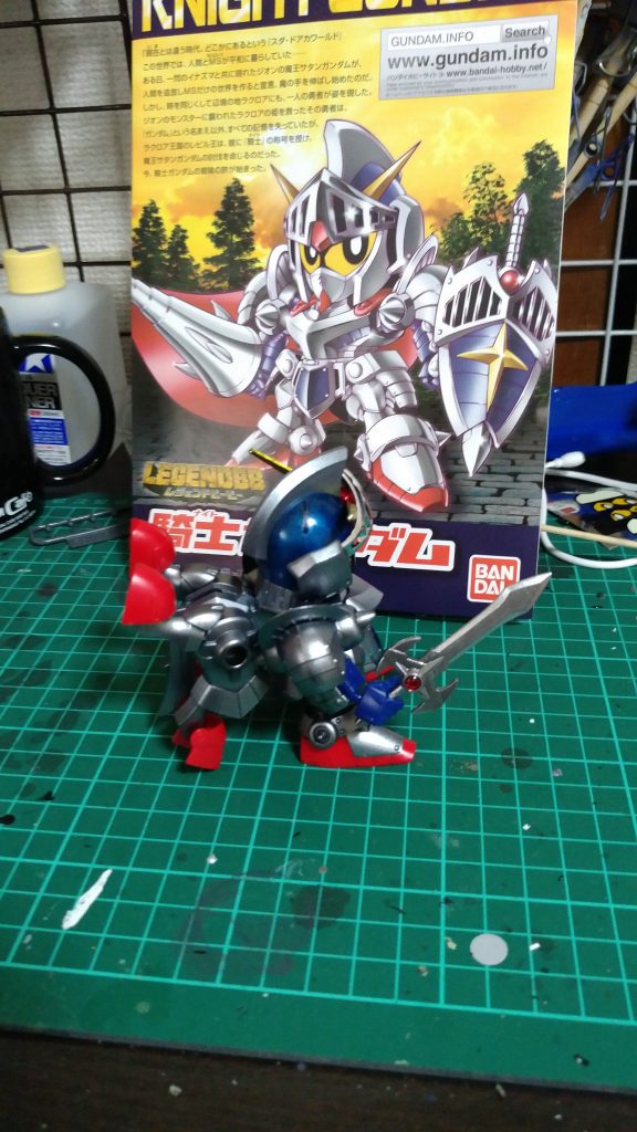 こうして、ケンタウロス収納状態を見るとガンダムMk-3がベースになっているのがわかりますね‼️