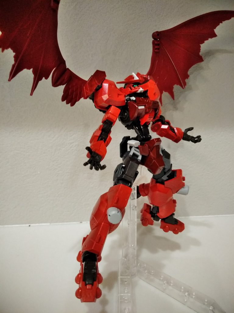 覚醒した竜や悪魔のようで気に入っています！