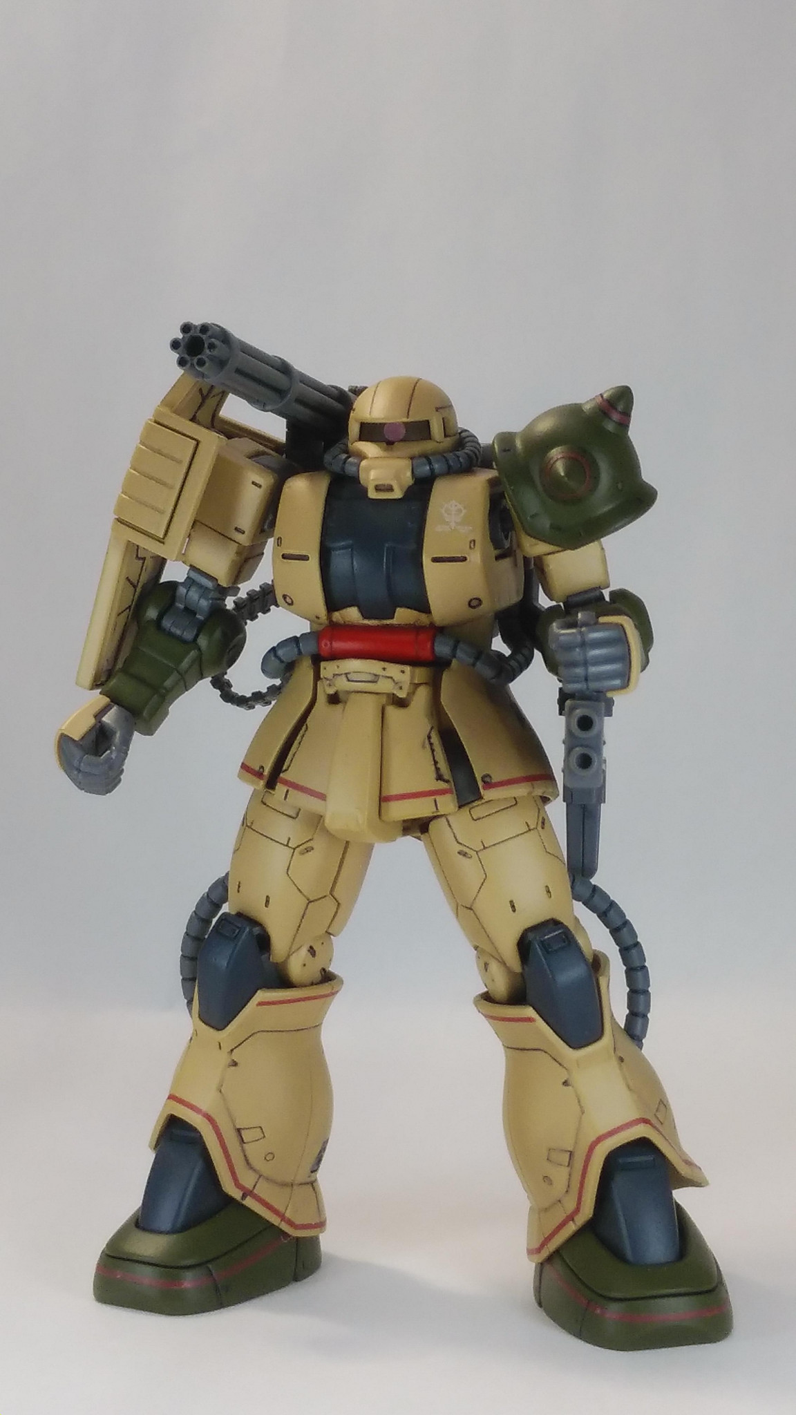 ＨＧ ザク・ハーフキャノン｜ウマ塩太郎さんのガンプラ作品｜GUNSTA