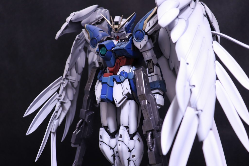 Ver.Kaの最新作だけあってカッコいいですねぇ(´ー｀)もう一体買ってRGで作ったゼロリベリオンを作りたいんですけど流石に全然売ってませんね、、、いろんなサイト見ても高額になってますし(;´∀｀)