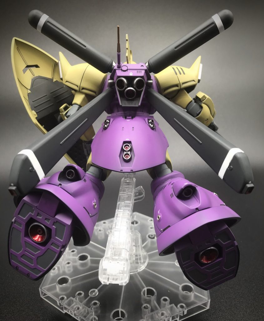 背面。相変わらずバーニア多い。