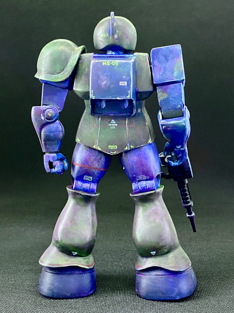 旧キット　1/100旧ザク–5枚目/制作者：たかねこ