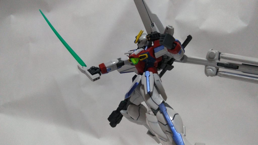 大型ビームソード&ショルダーガトリングガン