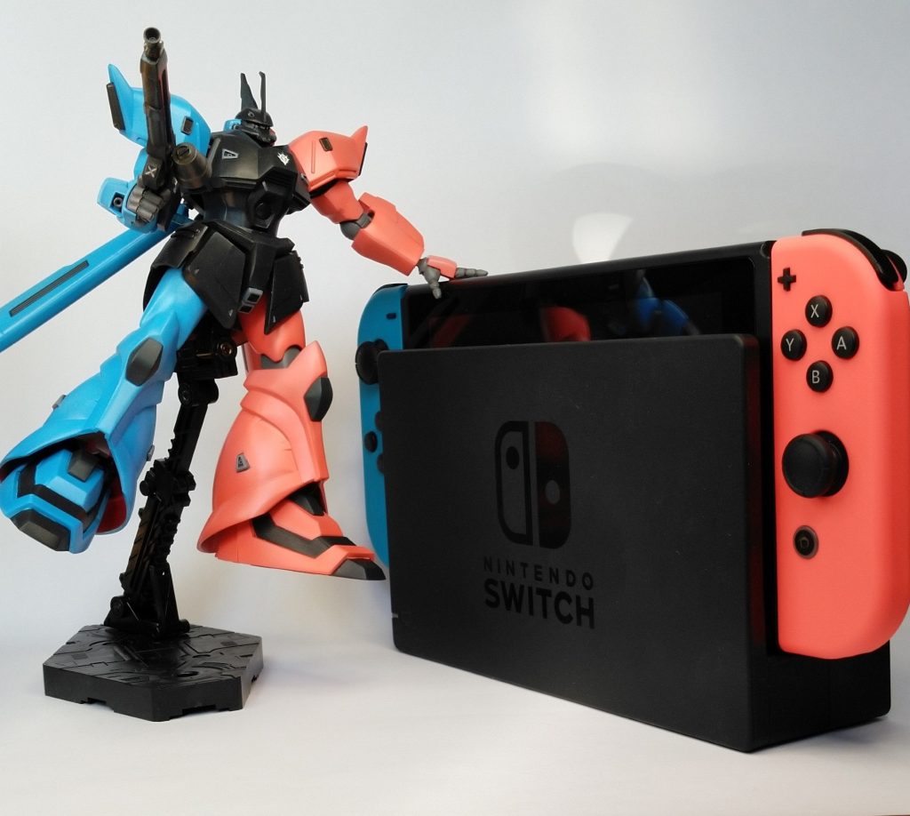 謎のオブジェと記念写真。