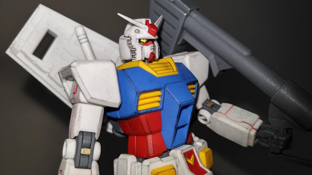 黒のドライブラシでエッジをくっきり、イラスト風を目指しました