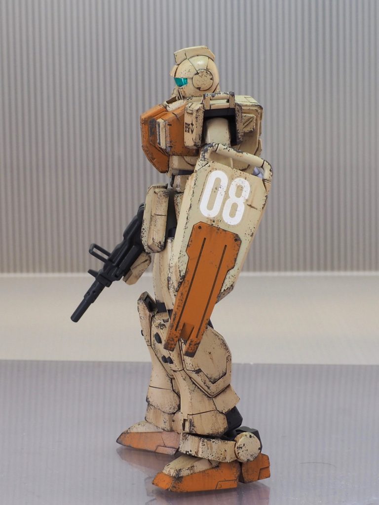 HGUC 1/144 陸戦型ジム　ウェザリング–8枚目/制作者：abn22631