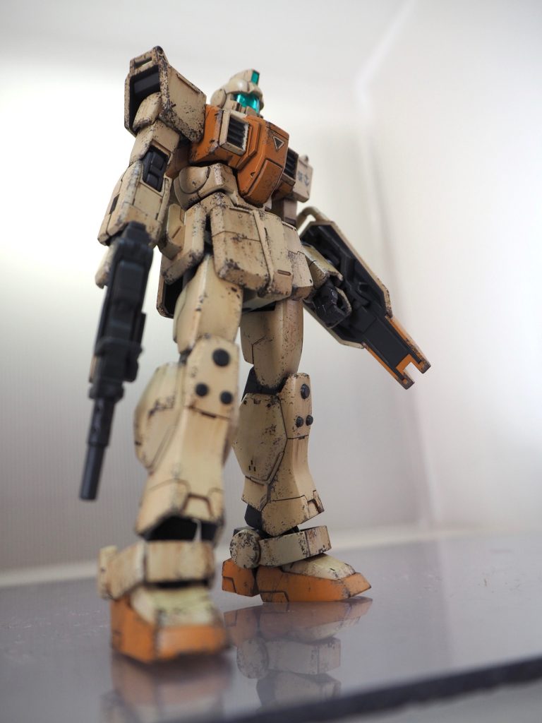 HGUC 1/144 陸戦型ジム　ウェザリング–3枚目/制作者：abn22631