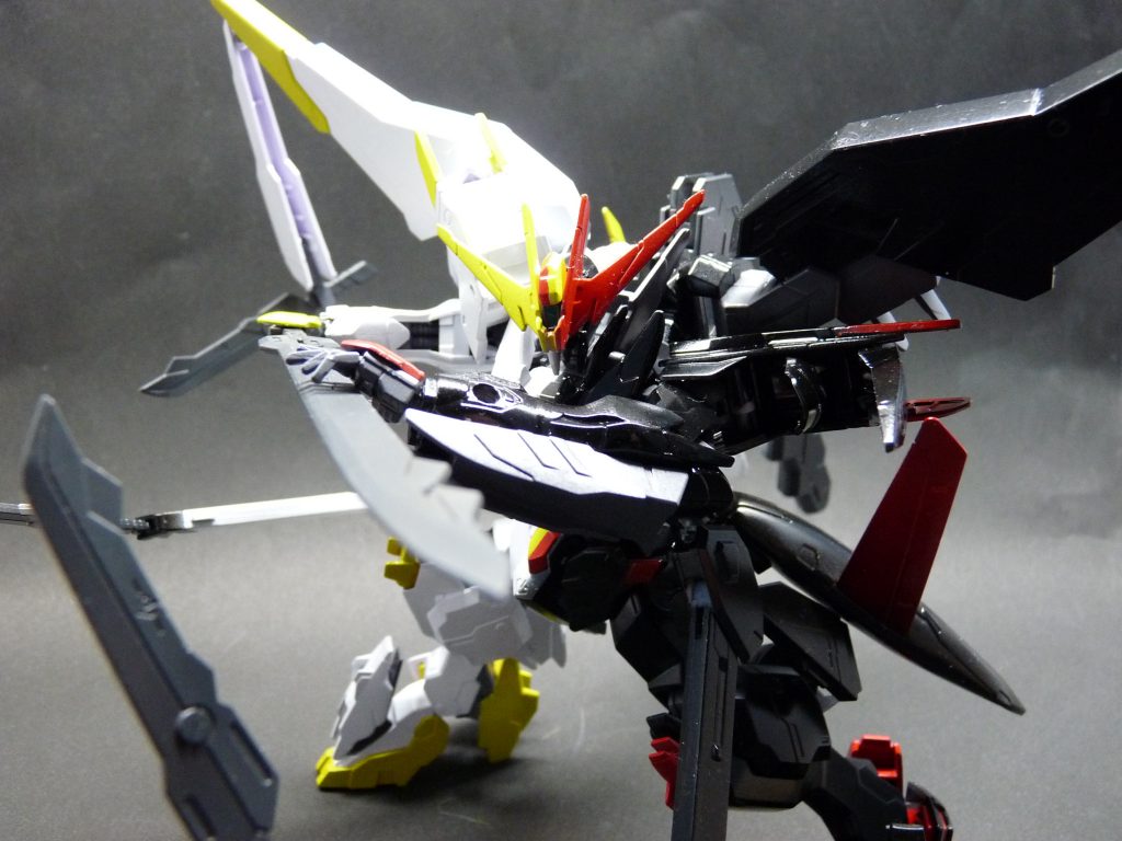 最大戦闘形態的な。やっぱりサブアームを展開させるの楽しい。サブアーム大好き。