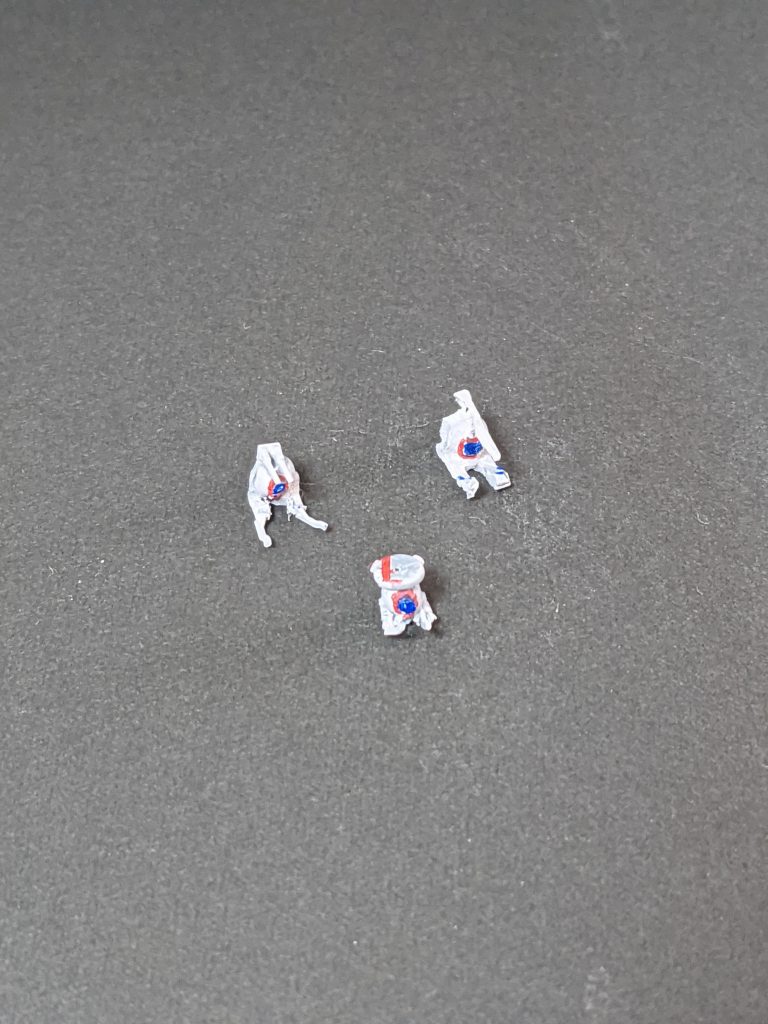 1/1200スケールEWACボール、ボール近接戦闘タイプ、ノーマルボール。ここ作りこめてたら(;^_^A アップはきついですね。