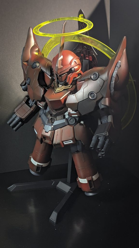 ネオジオングも同様に塗装しています