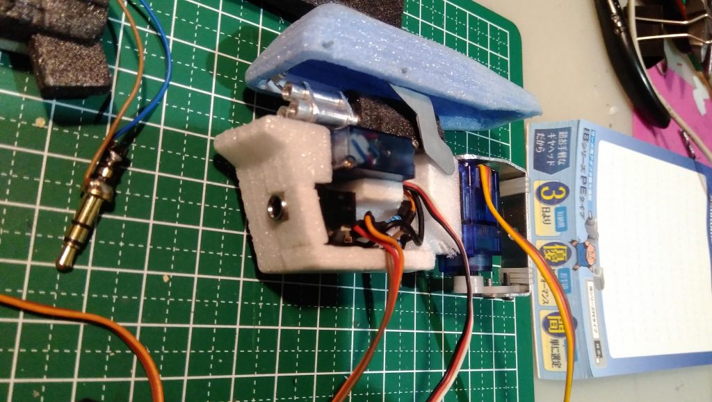 腕部ガトリング砲の製作