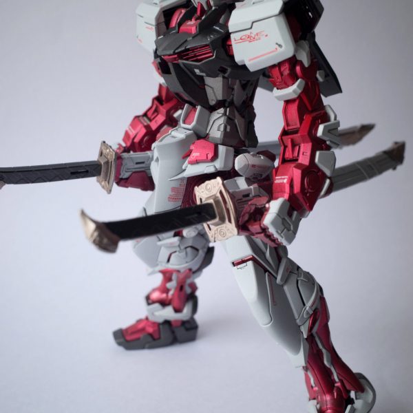 MG アストレイ レッドフレーム 写真集 初キャンディ塗装