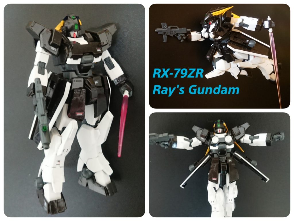 一時退役までの愛機。残党との最終決戦で大破、喪失した設定。EZ-SRベースの陸ガン高速戦闘仕様です。よろしければ過去作見てやってください。