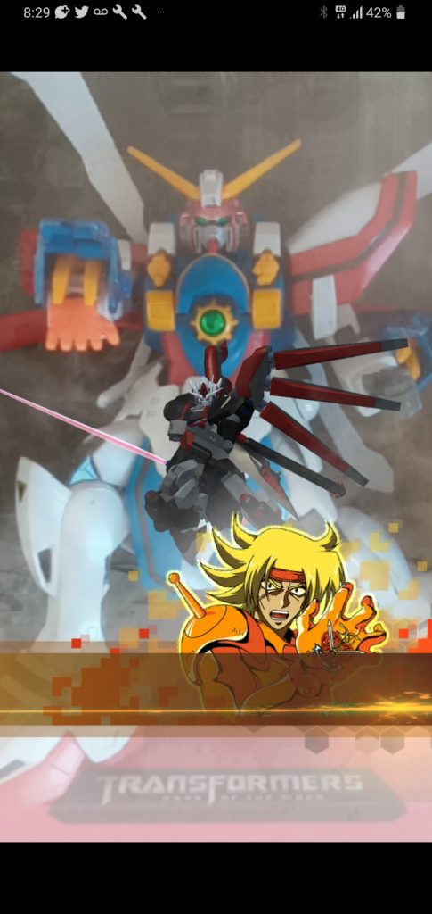 ガンダムブレイカーモバイルでの撮影。byドモン・カッシュ